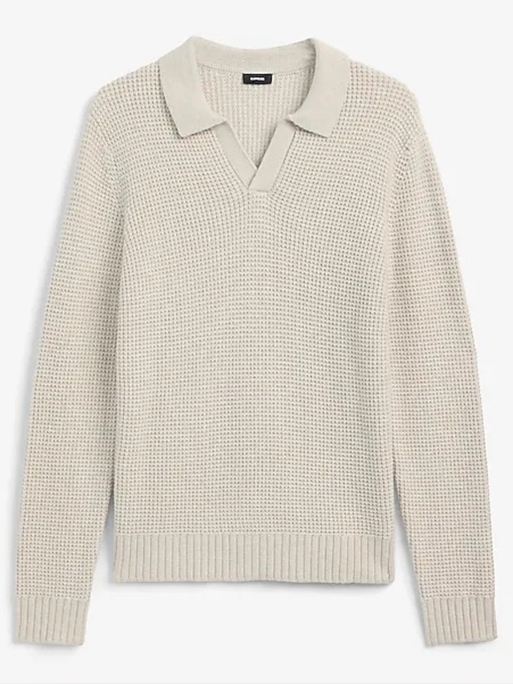 Express Knit Polo Sweater NWT